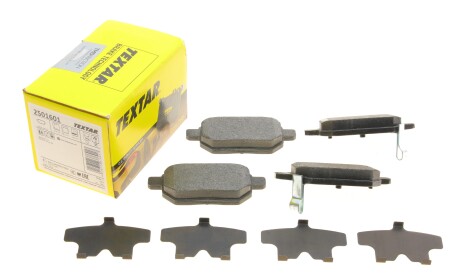 Фото 2 - Гальмівні колодки TEXTAR 2501601