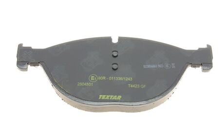 Фото 2 - Тормозные колодки TEXTAR 2504501