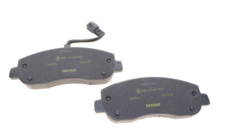 Фото 3 - Гальмівні колодки TEXTAR 2514701