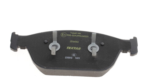 Фото 3 - Гальмівні колодки TEXTAR 2516002