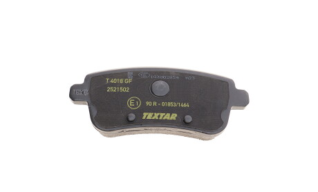 Фото 4 - Гальмівні колодки TEXTAR 2521502
