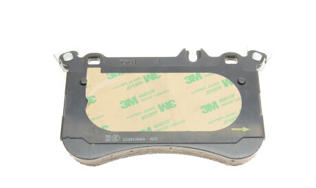 Фото 3 - Гальмівні колодки TEXTAR 2521905