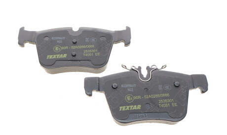 Фото 2 - Гальмівні колодки TEXTAR 2535301