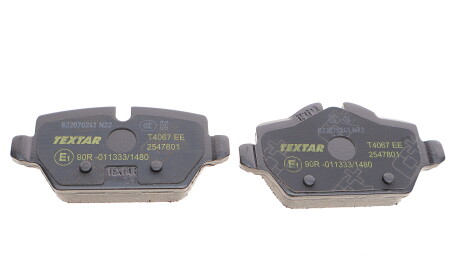 Фото 3 - Тормозные колодки TEXTAR 2547801