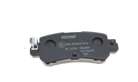 Фото 2 - Гальмівні колодки TEXTAR 2554001