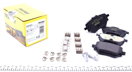 Фото 2 - Гальмівні колодки TEXTAR 2583901