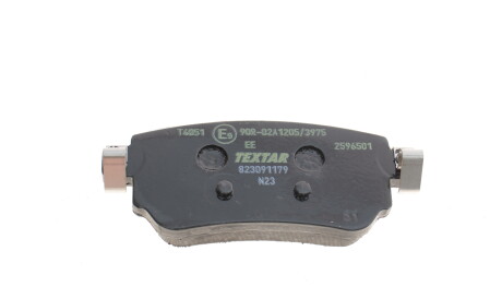 Фото 3 - Тормозные колодки TEXTAR 2596501