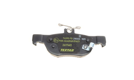 Фото 3 - Тормозные колодки TEXTAR 2617401
