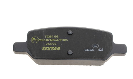 Фото 3 - Тормозные колодки TEXTAR 2627701