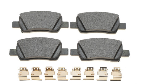 Комплект гальмівних колодок задн (з комплектуючими), HYUNDAI SANTA FE IV, SANTA FE V KIA CARNIVAL IV, SORENTO IV 1.6H-3.5 07.19- - TEXTAR 2645901