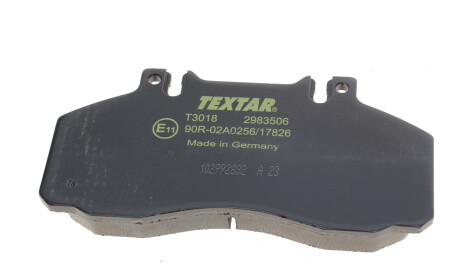 Фото 2 - Гальмівні колодки TEXTAR 2983506