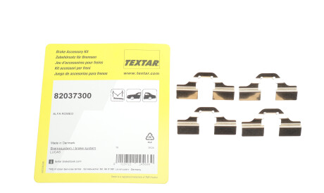 Фото 2 - Комплектуюча колодок TEXTAR 82037300