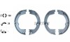 Комплект гальмівних колодок - (583052WA00, 583053MA03) TEXTAR 91082700 (фото 1)