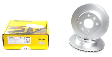 Фото 2 - Гальмівний диск TEXTAR 92036203