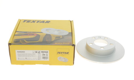 Фото 2 - Гальмівний диск TEXTAR 92082503