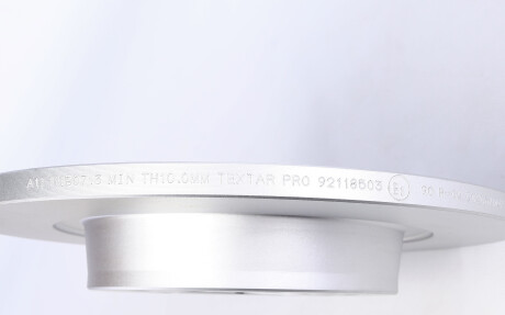 Фото 3 - Тормозной диск TEXTAR 92118503