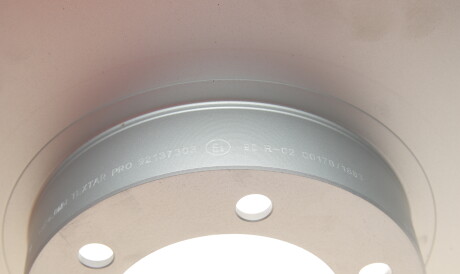 Фото 3 - Гальмівний диск TEXTAR 92137303