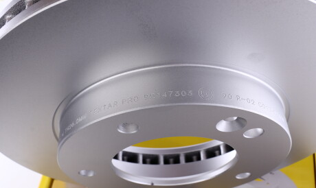 Фото 3 - Гальмівний диск TEXTAR 92147303