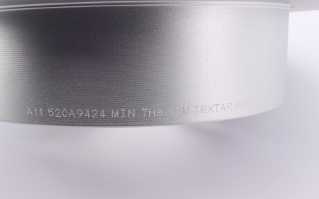 Фото 5 - Гальмівний диск TEXTAR 92156803