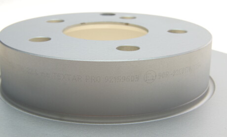 Фото 5 - Гальмівний диск TEXTAR 92159603