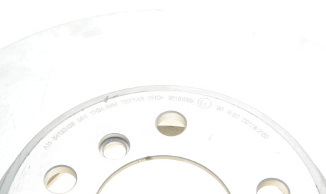 Фото 3 - Гальмівний диск TEXTAR 92161005