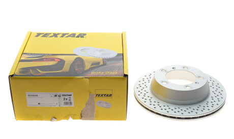 Фото 2 - Гальмівний диск TEXTAR 92165303