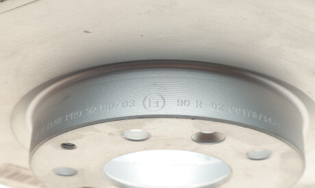 Фото 3 - Гальмівний диск TEXTAR 92180703