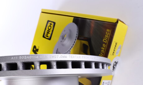 Фото 3 - Гальмівний диск TEXTAR 92187005