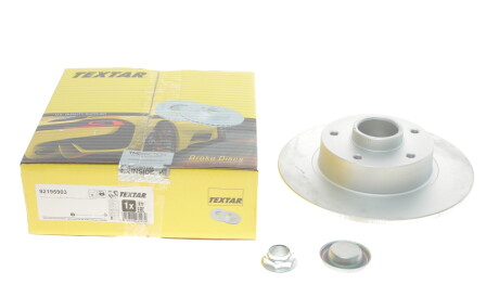 Фото 2 - Гальмівний диск TEXTAR 92195903