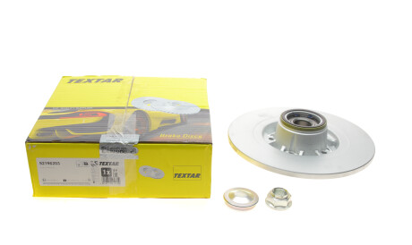 Фото 2 - Гальмівний диск TEXTAR 92196203