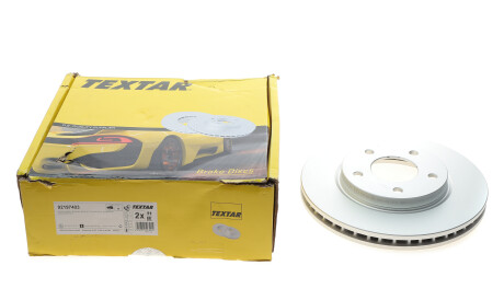 Фото 2 - Гальмівний диск TEXTAR 92197403