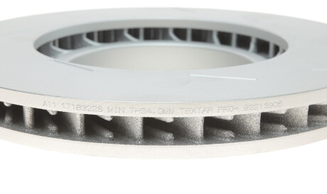 Фото 3 - Гальмівний диск TEXTAR 92213905