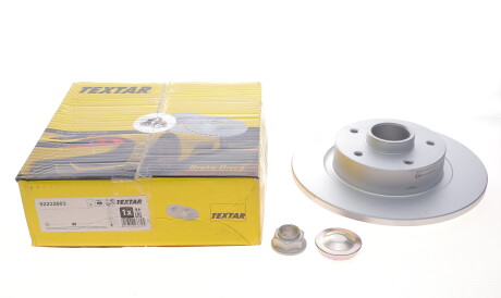 Фото 3 - Гальмівний диск TEXTAR 92232603
