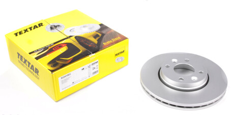 Фото 2 - Гальмівний диск TEXTAR 92241503