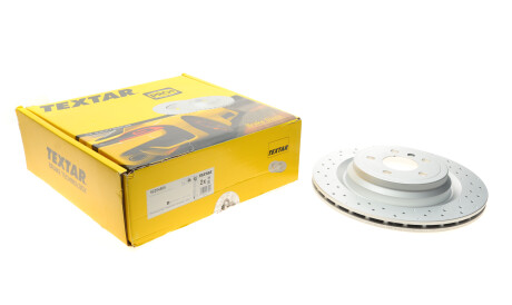 Фото 2 - Гальмівний диск TEXTAR 92254505