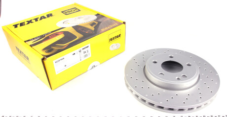 Фото 2 - Тормозной диск TEXTAR 92257505