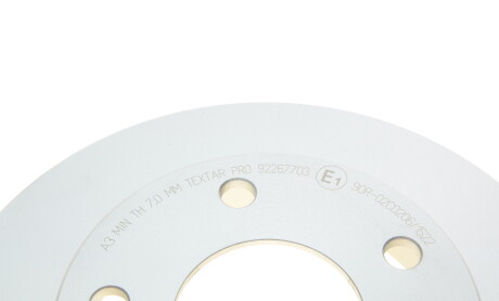 Фото 5 - Тормозной диск TEXTAR 92267703