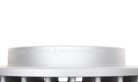 Фото 3 - Гальмівний диск TEXTAR 92273105