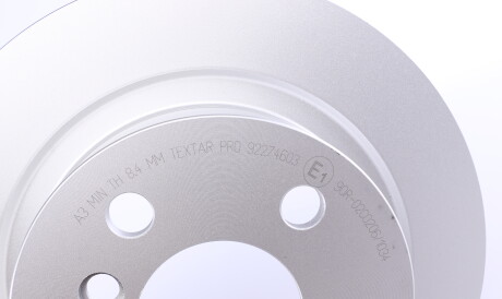 Фото 3 - Тормозной диск TEXTAR 92274603