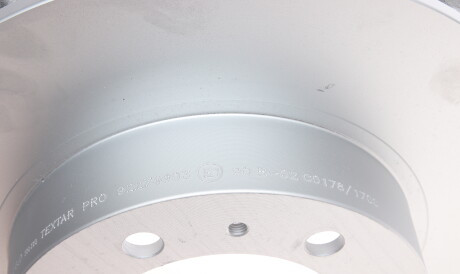 Фото 2 - Гальмівний диск TEXTAR 92274903