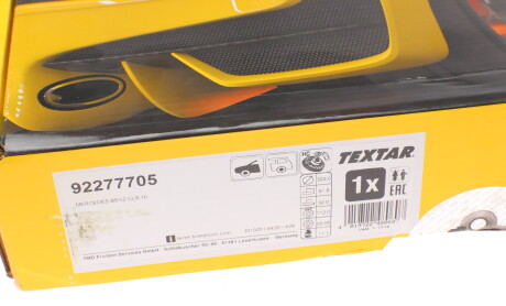 Фото 8 - Тормозной диск TEXTAR 92277705