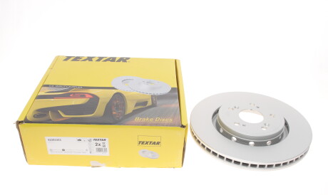 Фото 2 - Тормозной диск TEXTAR 92283303