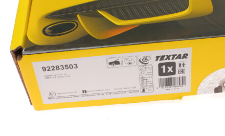 Фото 9 - Тормозной диск TEXTAR 92283503