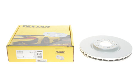 Фото 2 - Гальмівний диск TEXTAR 92293903
