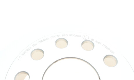 Фото 3 - Гальмівний диск TEXTAR 92300003