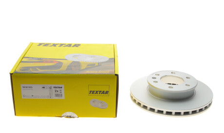 Фото 2 - Гальмівний диск TEXTAR 92301203