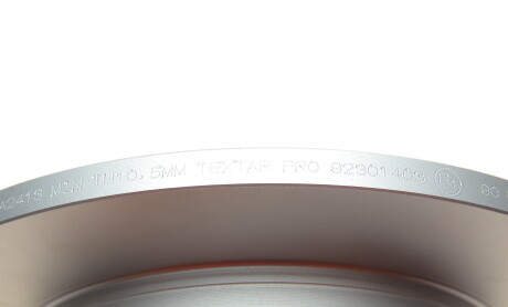 Фото 4 - Гальмівний диск TEXTAR 92301403