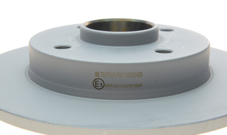 Фото 3 - Гальмівний диск TEXTAR 92305403