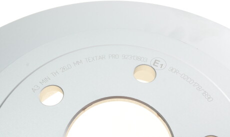 Фото 3 - Гальмівний диск TEXTAR 92313803