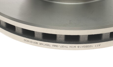 Фото 3 - Гальмівний диск TEXTAR 93101500